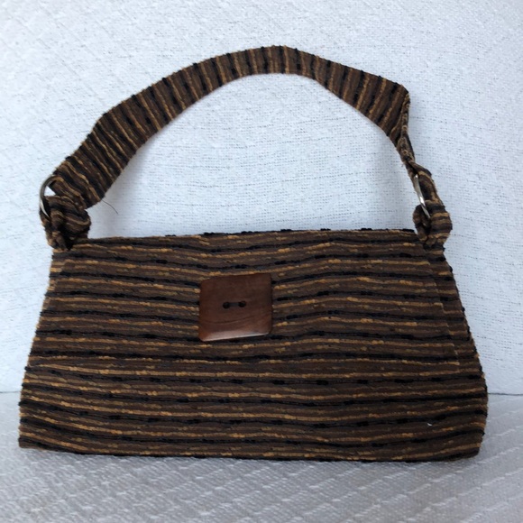 Dana Herbert purse. H 6 1/2 L 13 W 3 - Picture 1 of 8